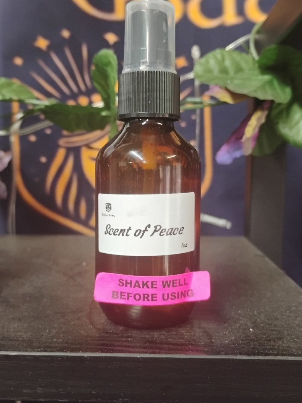 Amber Body Oil Spray - Brown